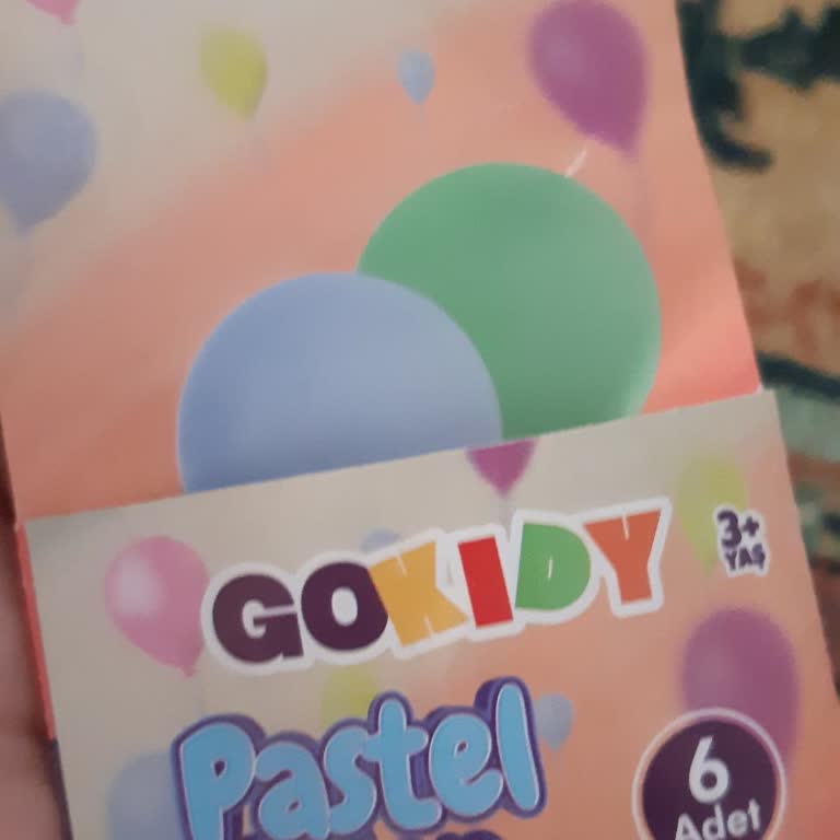 Gokidy 6 Adet Pastel Balon Eksiği