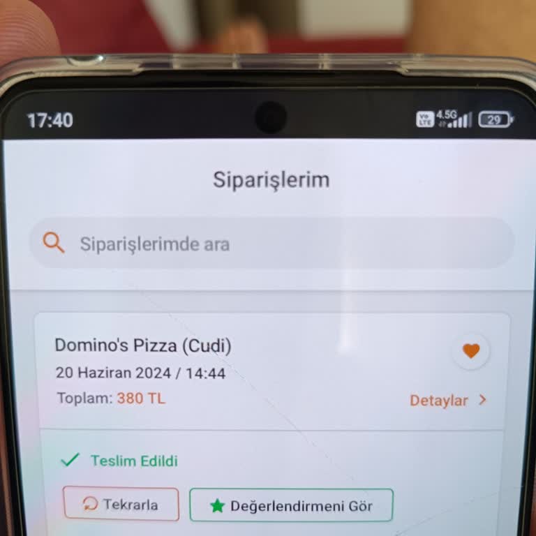 Trendyol Yemek Teslim Edilemeyen Sipariş Sıkıntısı