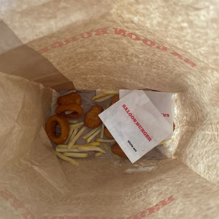 ArenaPark Saloon Burger Eksik Sipariş (iade Edilmedi)