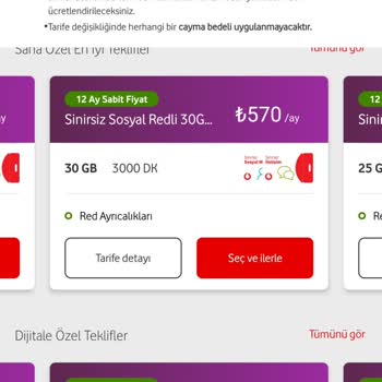 Vodafone Müşterilerine Sunduğu Fahiş Fiyatlar