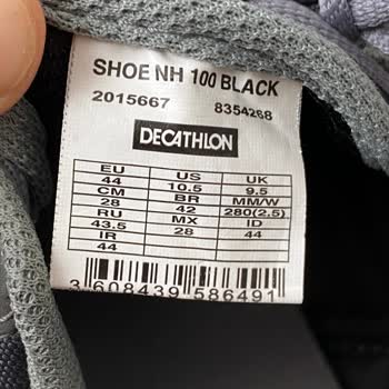 Decathlon Quechua NH100 Outdoor Model Ayakkabının Tabanları Yarıldı