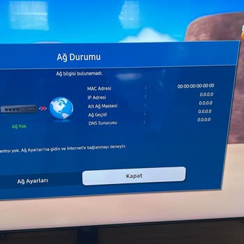 Samsung TV Wi-Fi Görmüyor