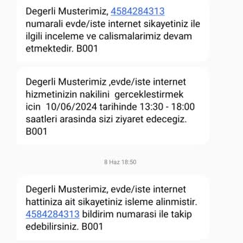 Türk Telekom İnternetimi Gelip Bağlayın Artık Yeter