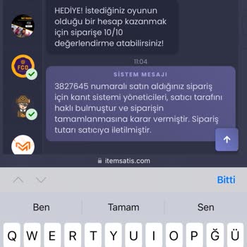 İtemsatis.com Adaletsizliği Ve İş Bilmezliği