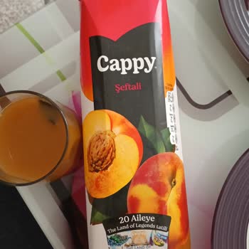 Cappy Şeftali Meyve Suyu