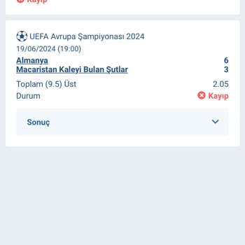1xBet Tutan Kuponum Yattı Gösterildi