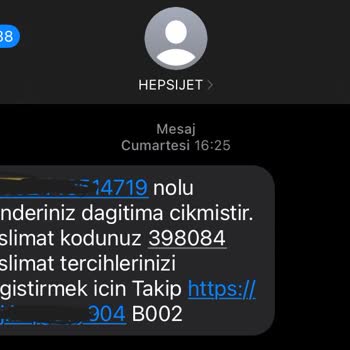 hepsiJET Hepsiburada Hepsijet Kargo Teslimini Yapmaması