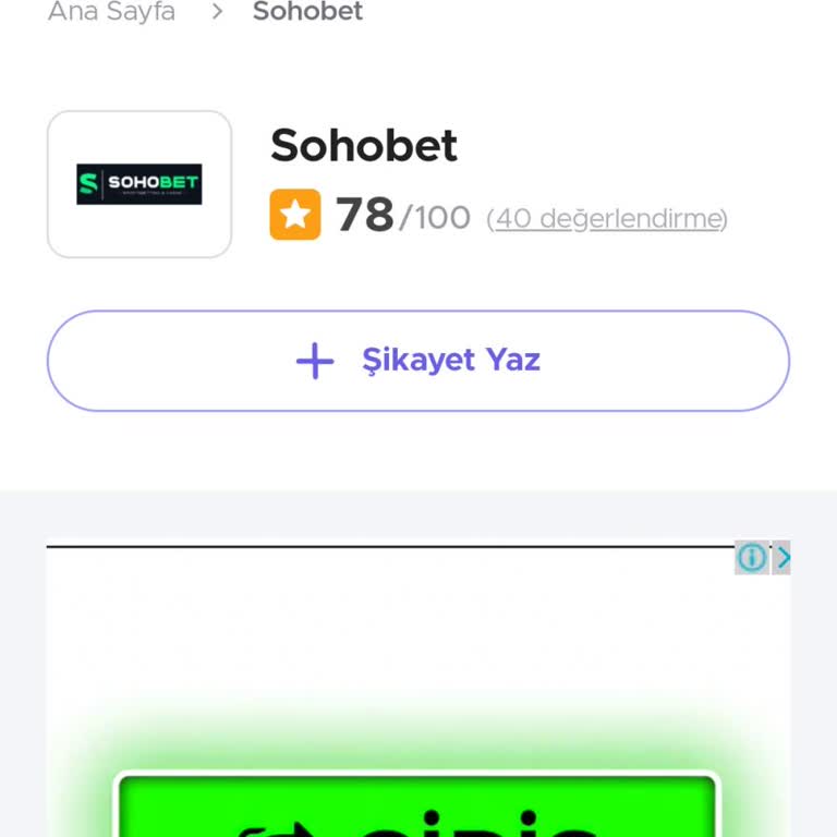 Sohobet Hile Oyunları Var