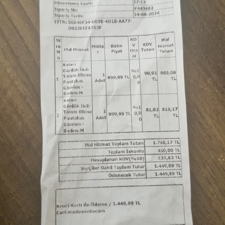 Modasevda Asılsız Hesap Ve Ürün İadesi Yapılamıyor