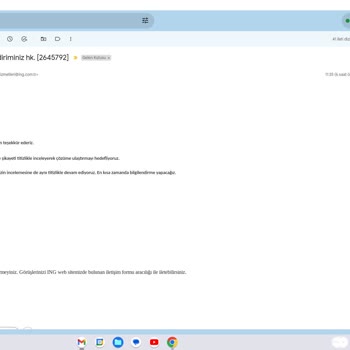 ING Bankası Bloke Kaldırmama