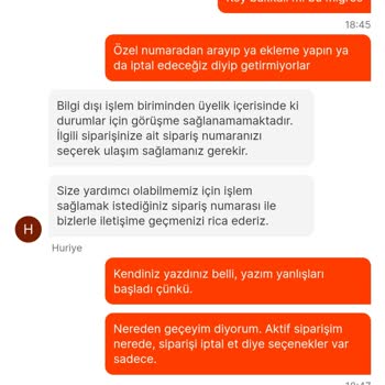Terra Pizza Onaylanan Siparişi Kafasına Göre İptal Ediyor.