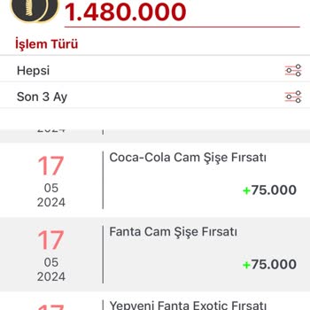 Cola Cola Ccınext Yansımayan Bakiye