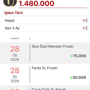 Cola Cola Ccınext Yansımayan Bakiye