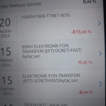 Türk Telekom Faturamın 2kez Ödenmesi