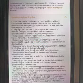 Yapı Kredi Bankası World Puan Aldatmacası