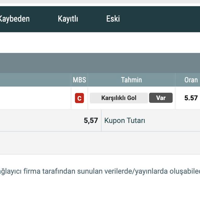 Nesine Kazandığım Kuponu Yatırmadı