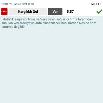 Nesine Kazandığım Kuponun Ödemesi Yapılmadı