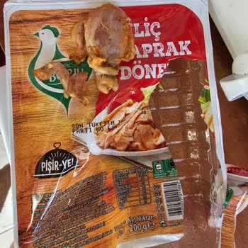 BİM'den Alınan Piliç Yaprak Döner Çiğ Çıktı