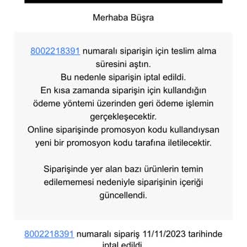 Sephora'dan Nasıl Mağdur Oldum