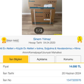 Sahibinden.com Sitesi Üzerinden