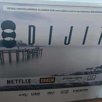 Dijitsu TV Servis Desteği Yok!