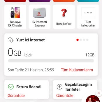 Vodafone Geçebileceğim Tarifelerim 2 Gün Kala Geri Çekilmesi Hiç Hoş Değil.