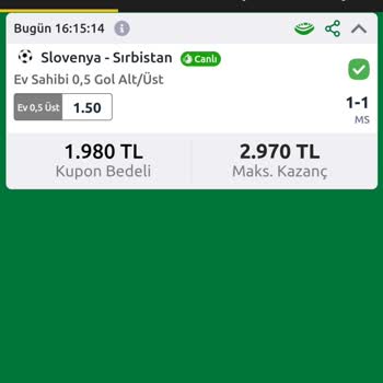 Bilyoner Kuponum Parasını Yatırmadı