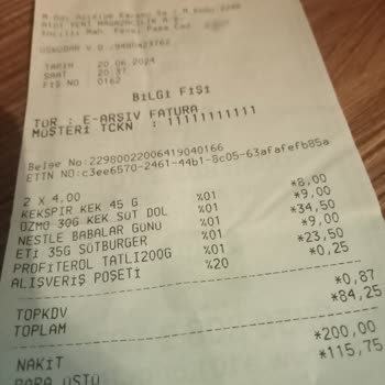 A101 Aldığım Profiterol Bozuk Çıktı.