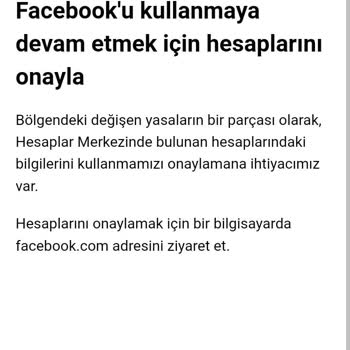 Facebook Yeter Artık Hesaplarıma Sürekli Karışmanızdan Bıktım
