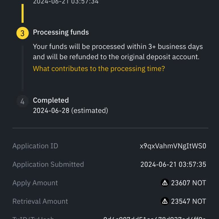 Not Coinlerim Gelmedi Binance Cüzdanında Bekliyor