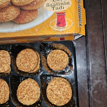 Şok Market &Bisto Tahinli Susamlı Kurabiye Eksik