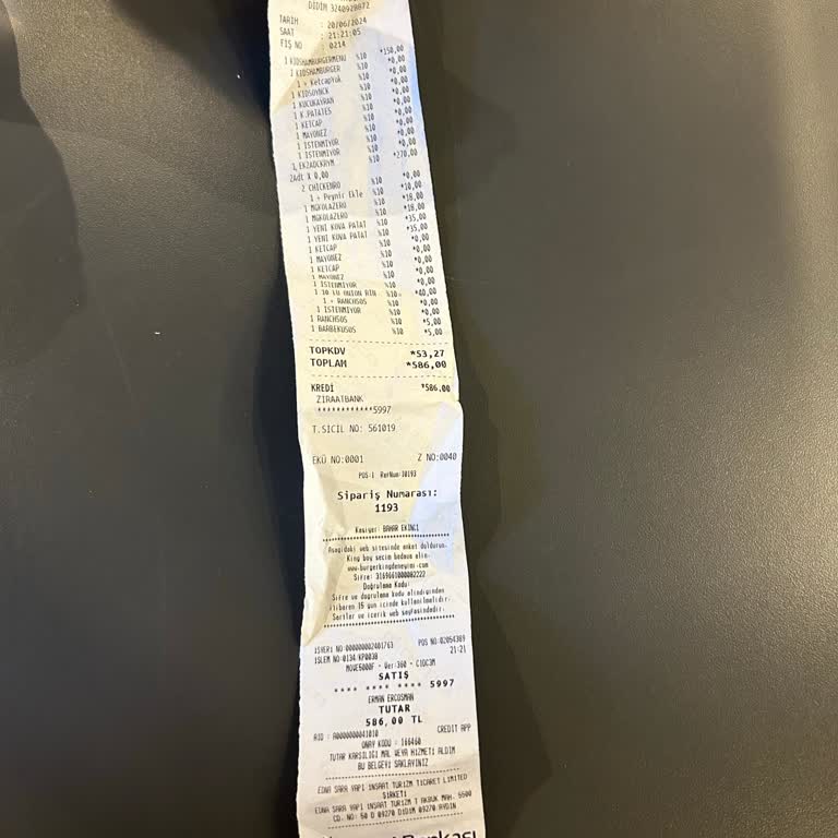 Akbük Burger King'de Hizmet Ve Ürün Eksiklikleri
