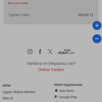 Obilet Para İadesi Şikayeti Ve Müşteri Hizmetleri