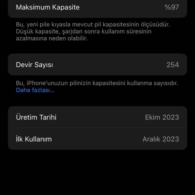 İPhone 15 Pro 1 Haftada Pil Sağlığı %3 Düştü