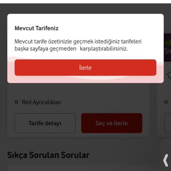 Vodafone Red Ultra Fiyat Artışı