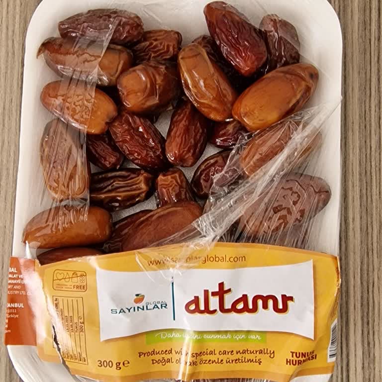 Sayınlar Gıda Global Sayınlar Hurmalar Bozuk