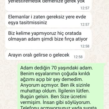 Yakamoz Nakliyat Konya Ereğli Şikayet