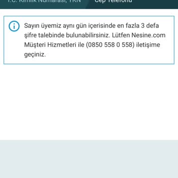 Nesine Şifre Alamıyorum Yardımcı Olun Lütfen Acil Gerekiyor