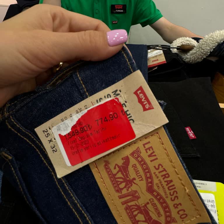 Levis Etiket Aldatmacası