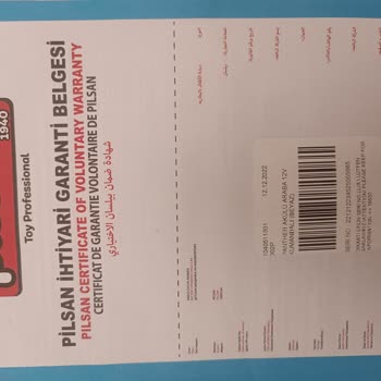 Pilsan Marka Akülü Araba Çalışmıyor