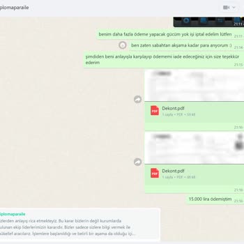 Replika Diploma Diplomaparaile Ödemeyi Alıyor İşlem Yapmıyor