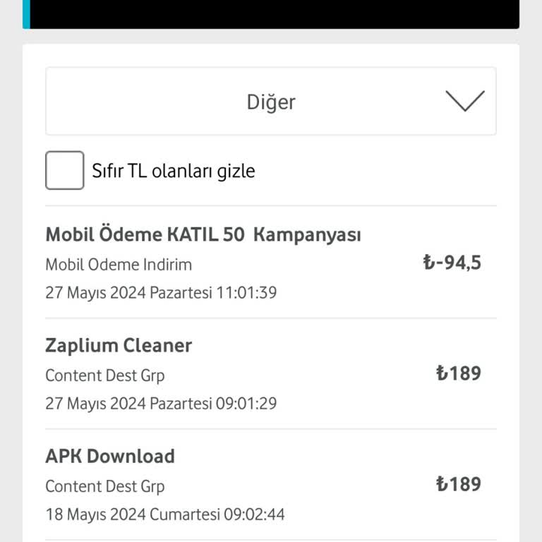 Vodafone Silkeleme Operasyonu