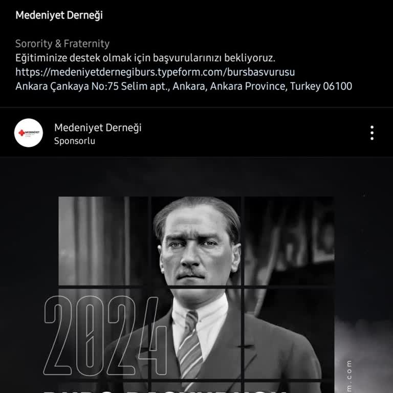 İlim Ve Medeniyet Derneği Medeniyet Derneği Bursu