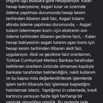 Akbank Gecikme Faiz Tutarının Fazla Hesaplanması