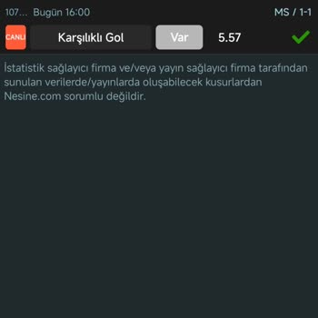 Nesine.com Kazanmış Kuponun Parasını Yatırmıyor