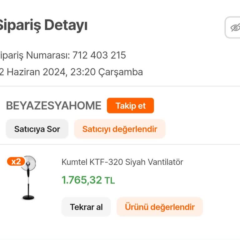 Hepsiburada Vantilatör Um Nerede