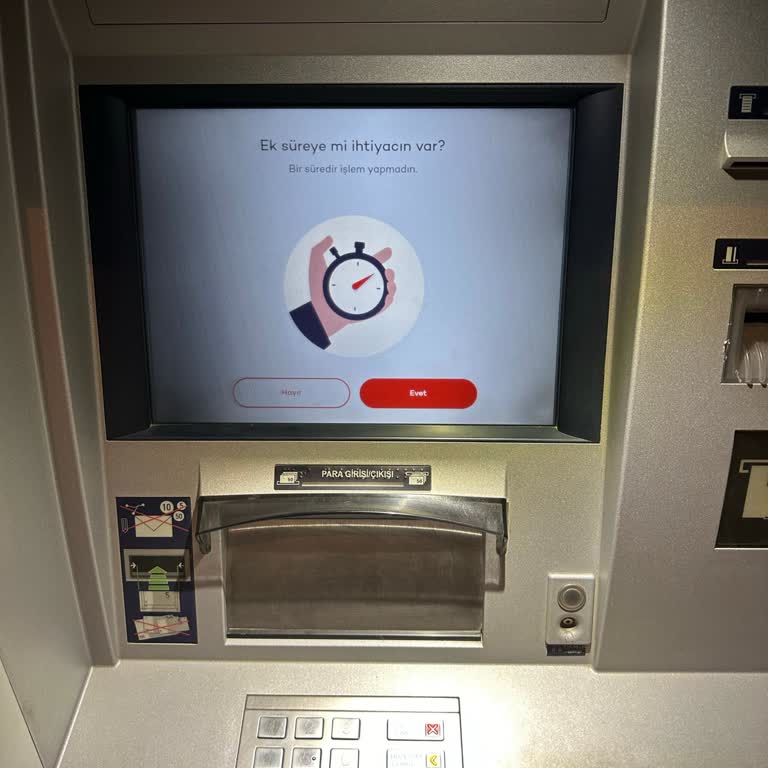 Akbank İzmir Gaziemir Sarnıç ATM Sorunu