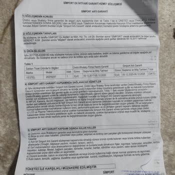 Vestel Servisi Garantimi İşlemeyerek Beni Mağdur Etmektedir