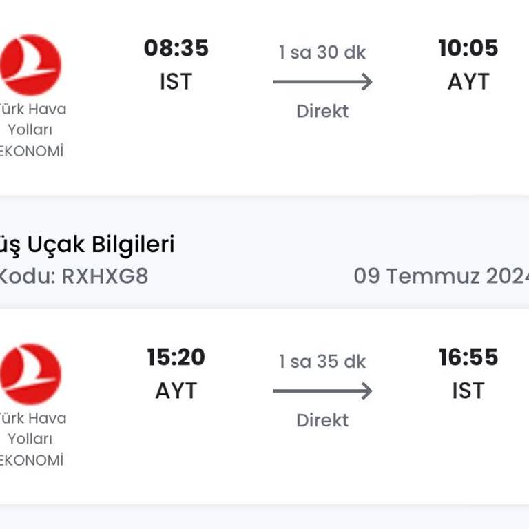 Etstur Uçak Biletimi Değiştirmesi