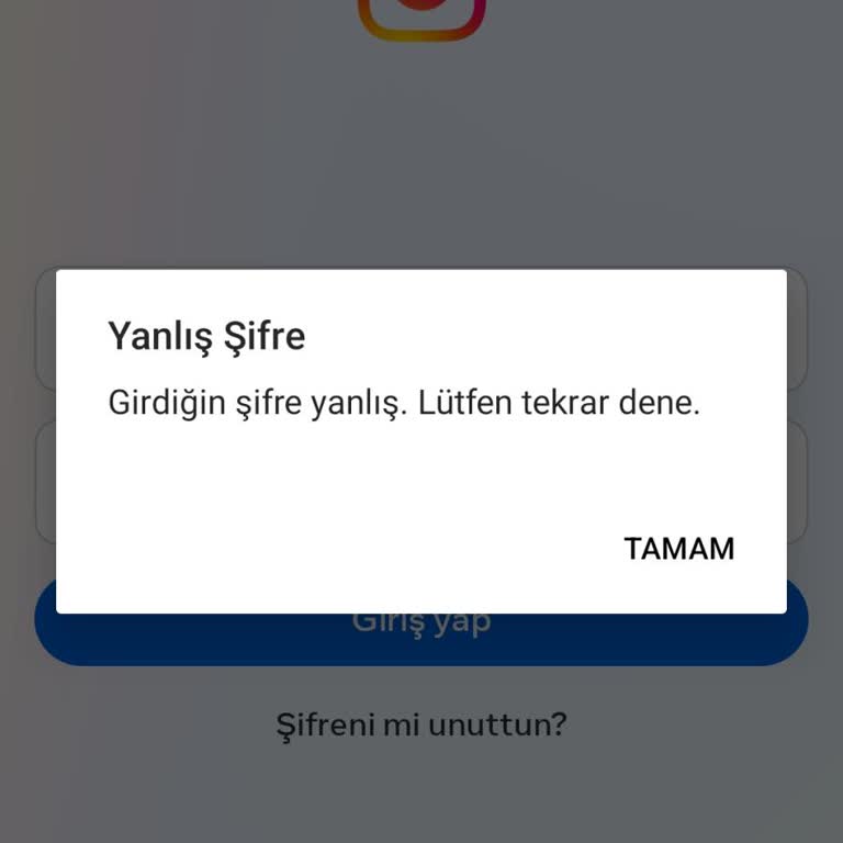 Instagram Hesabım Durduk Yere İtiraz Yedi